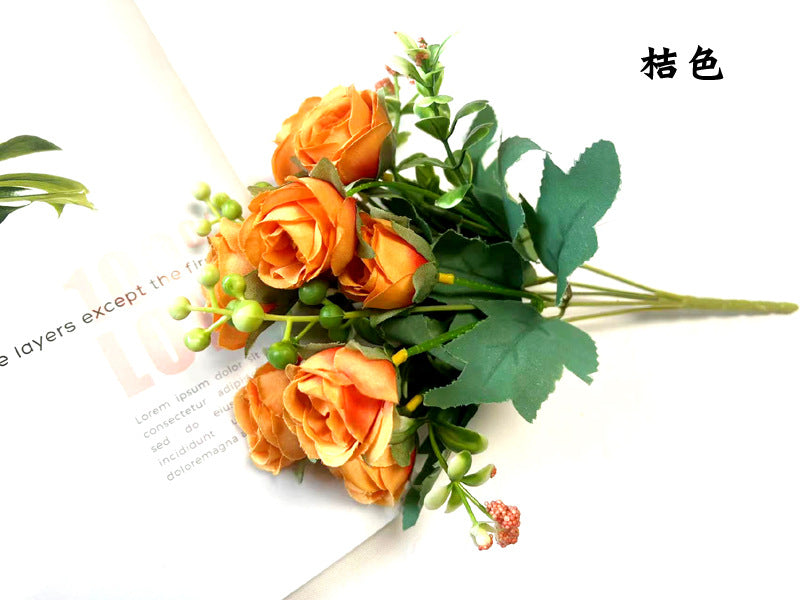 Small Peony Wedding Decoration Flower Imitation Fake Flower Wedding Hall