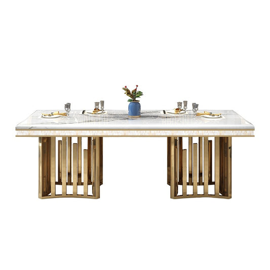 White Marble Dining Table