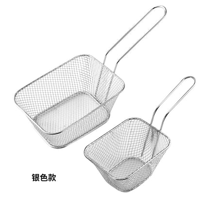 French Fries Basket Go Basket Oil Filter Net Fried Chicken Nuggets Frying Basketurmet Frying