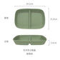 Ceramic Divider Plate Home Divider Plate Fat Reduction Plate