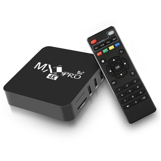 Mxqpro 4k HD Smart TV Network Set Top Box Android 11.1