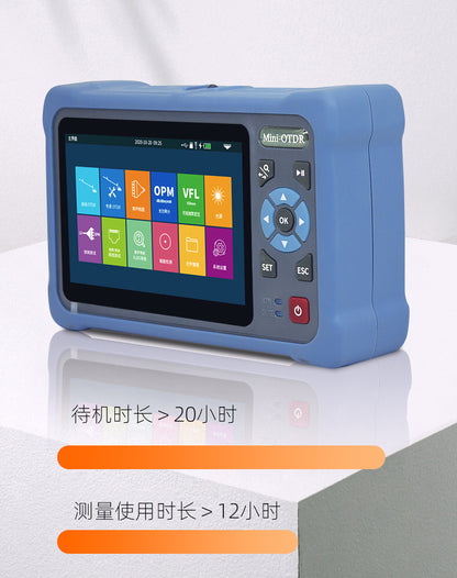 100km Multi-Function Machine Fiber Optic Test Fiber Optic Cable Fault Breakpoint Obstacle Finder Optical Time Domain Reflectometer Otdr