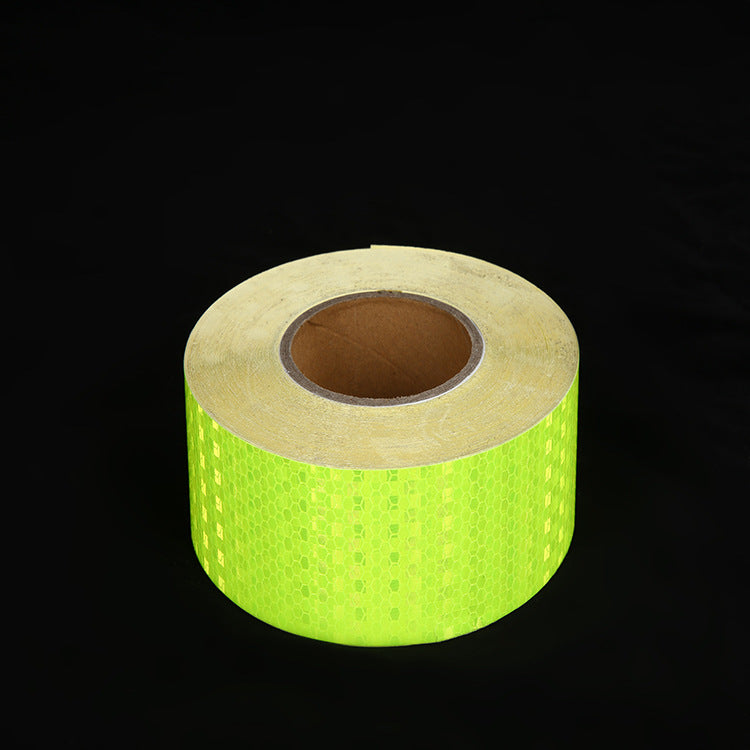 Reflective Tape Car Truck Reflective Sticker Traffic Sign Film Lattice Fluorescent Strip