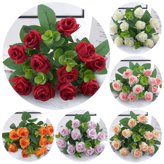 Simulation Rose Wedding Bouquet Wedding Home Decoration