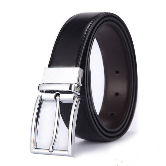 Men's Belt Swivel Alloy Pin Buckle Belt