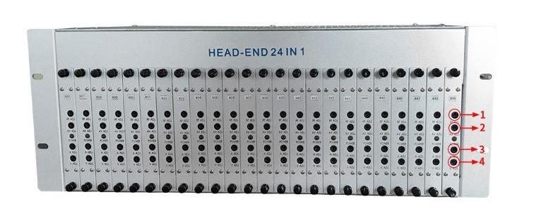 CATV Modulator 24 channel 24 in 1 Agile Fixed CH3 CH2 RF Converter PAK NTSC Analog Sistem logo 24x1