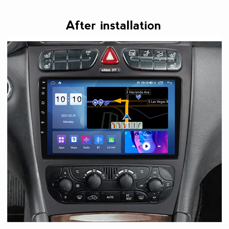 Android Large Screen Central Control Car Navigation All-In-One Machine Is Suitable for Mercedes-Benz