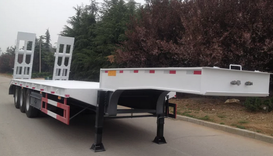 3 Axles Low-bed Trailer