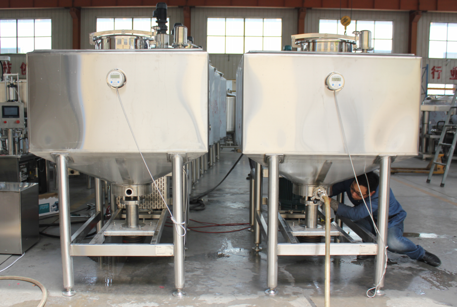 Fast sugar dissolving tank – Infinity group