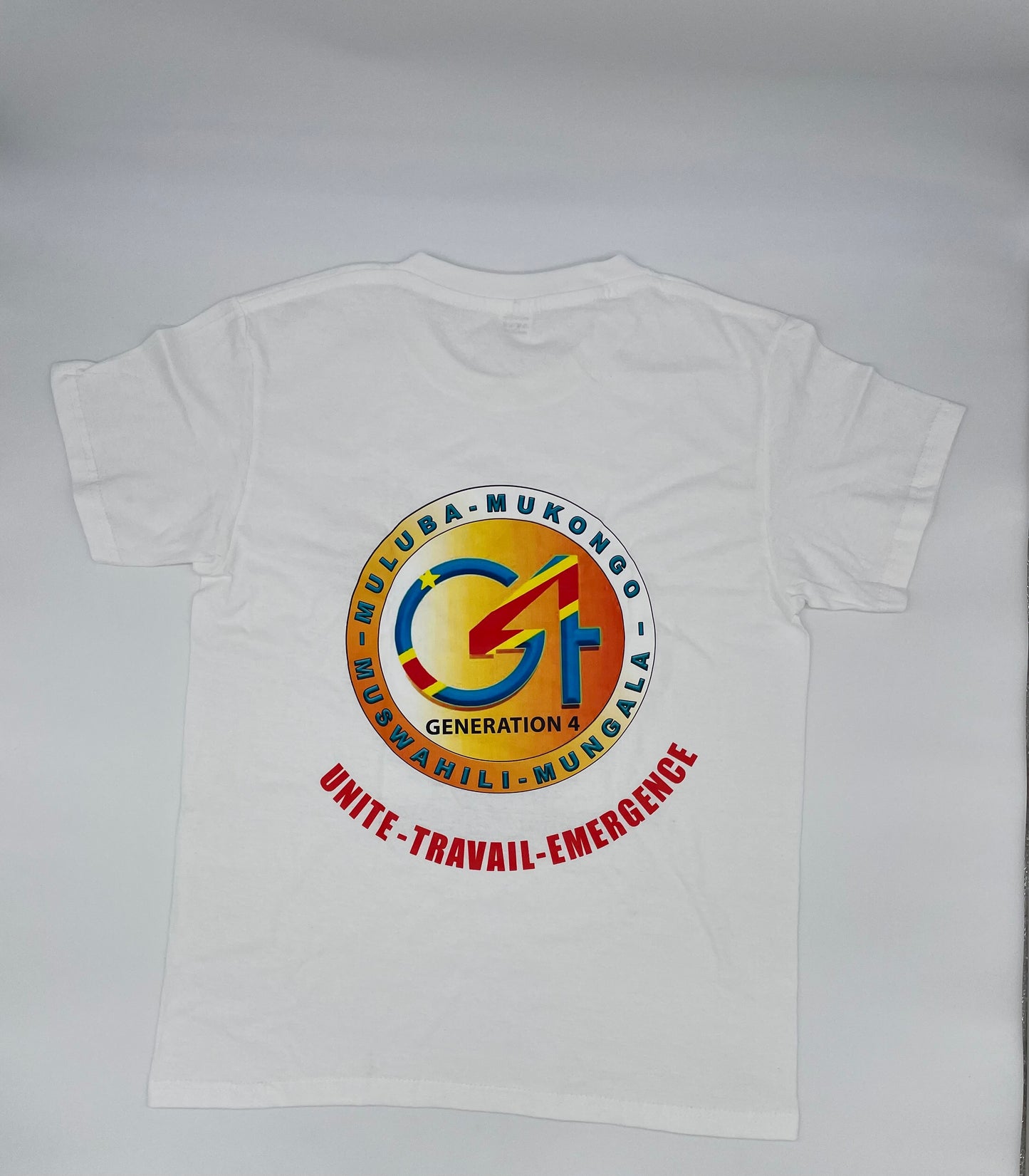 Custom Logo Cotton Short Sleeve Crew Neck T-Shirt Suitable for African Elections, Reunion Events, Everyday Wear