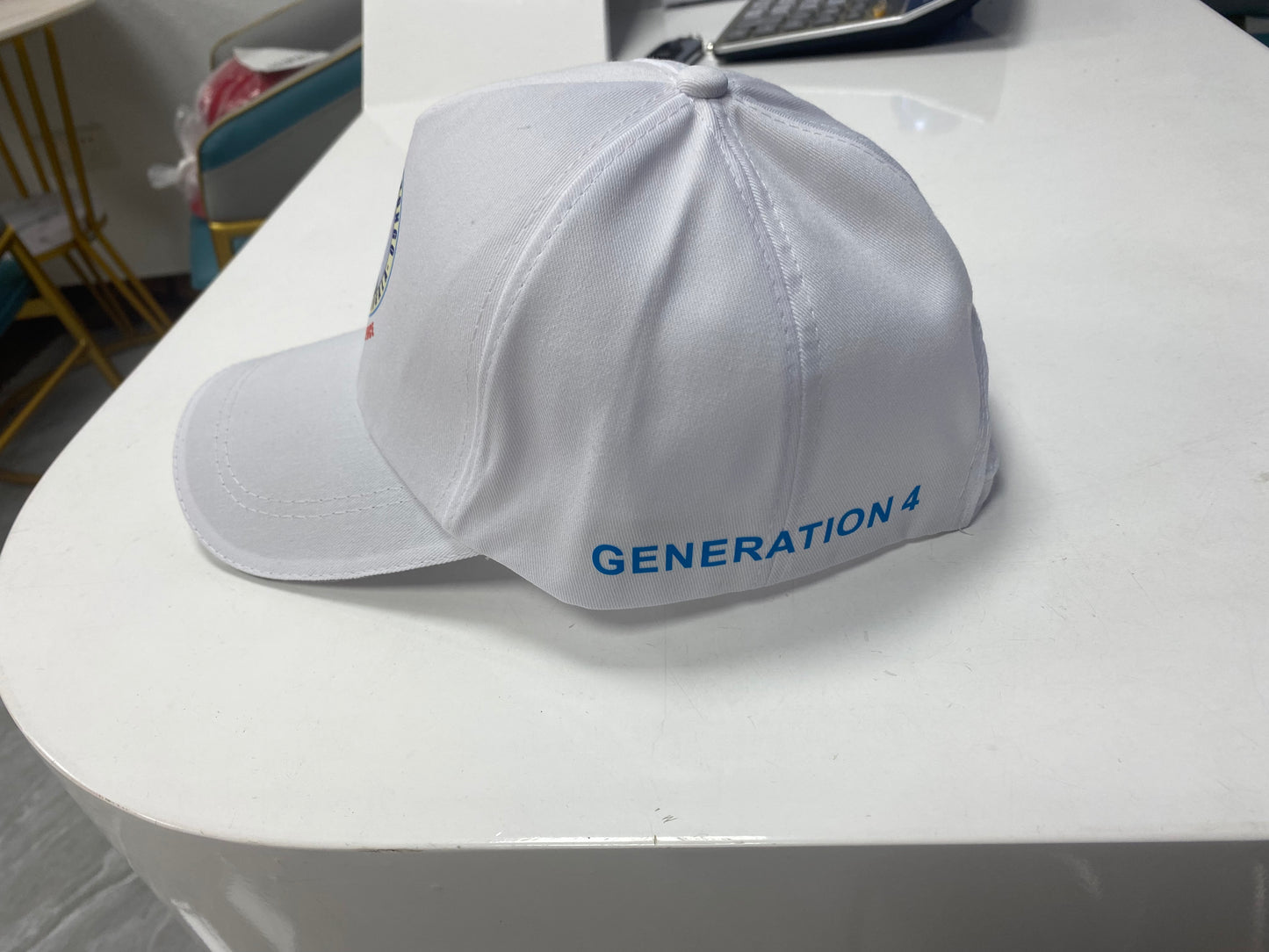 Fine Twill Peaked Cap Adjustable Cap Custom Logo Suitable for African Election Men and Women