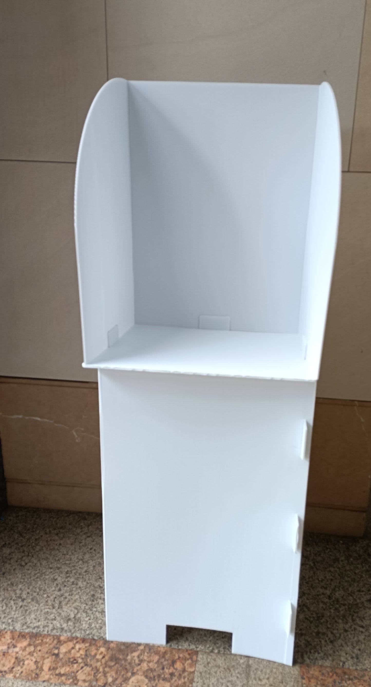 Foldable Voting Booth Single 45x35x170 CM