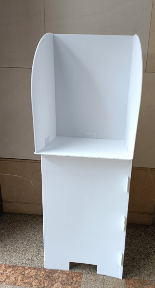 Foldable Voting Booth Single 45x35x170 CM