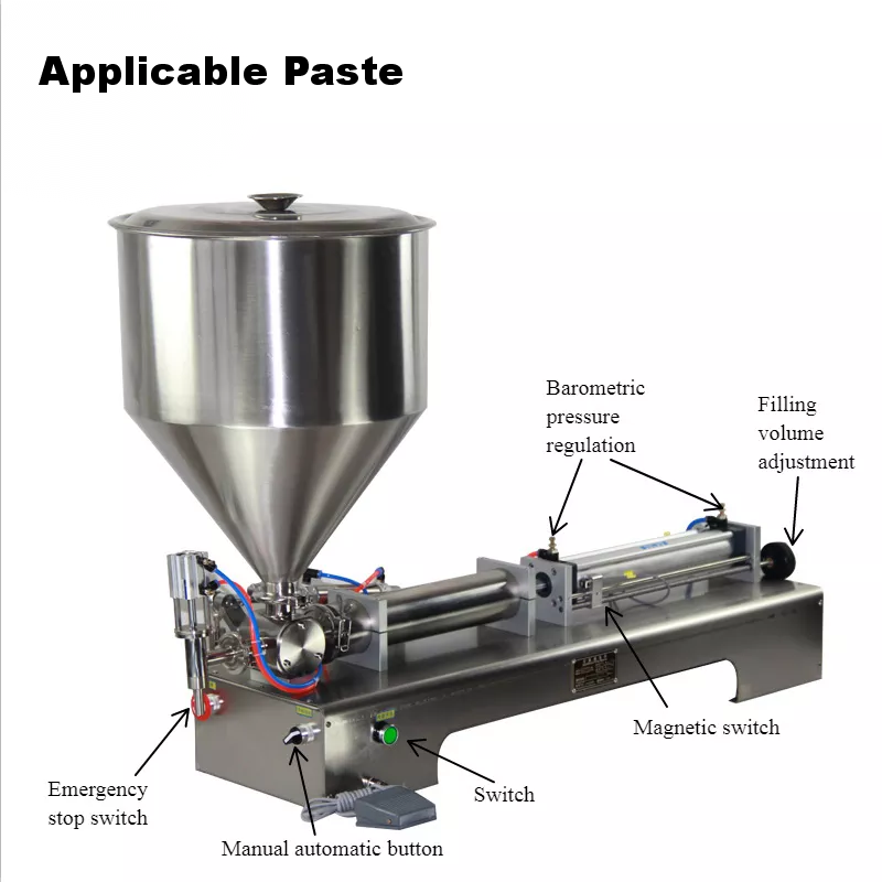 single/double Semi-automatic filling machine