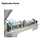 single/double Semi-automatic filling machine