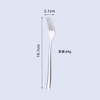 Stainless Steel Western Food Knife Fork Spoon