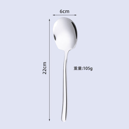 Stainless Steel Western Food Knife Fork Spoon