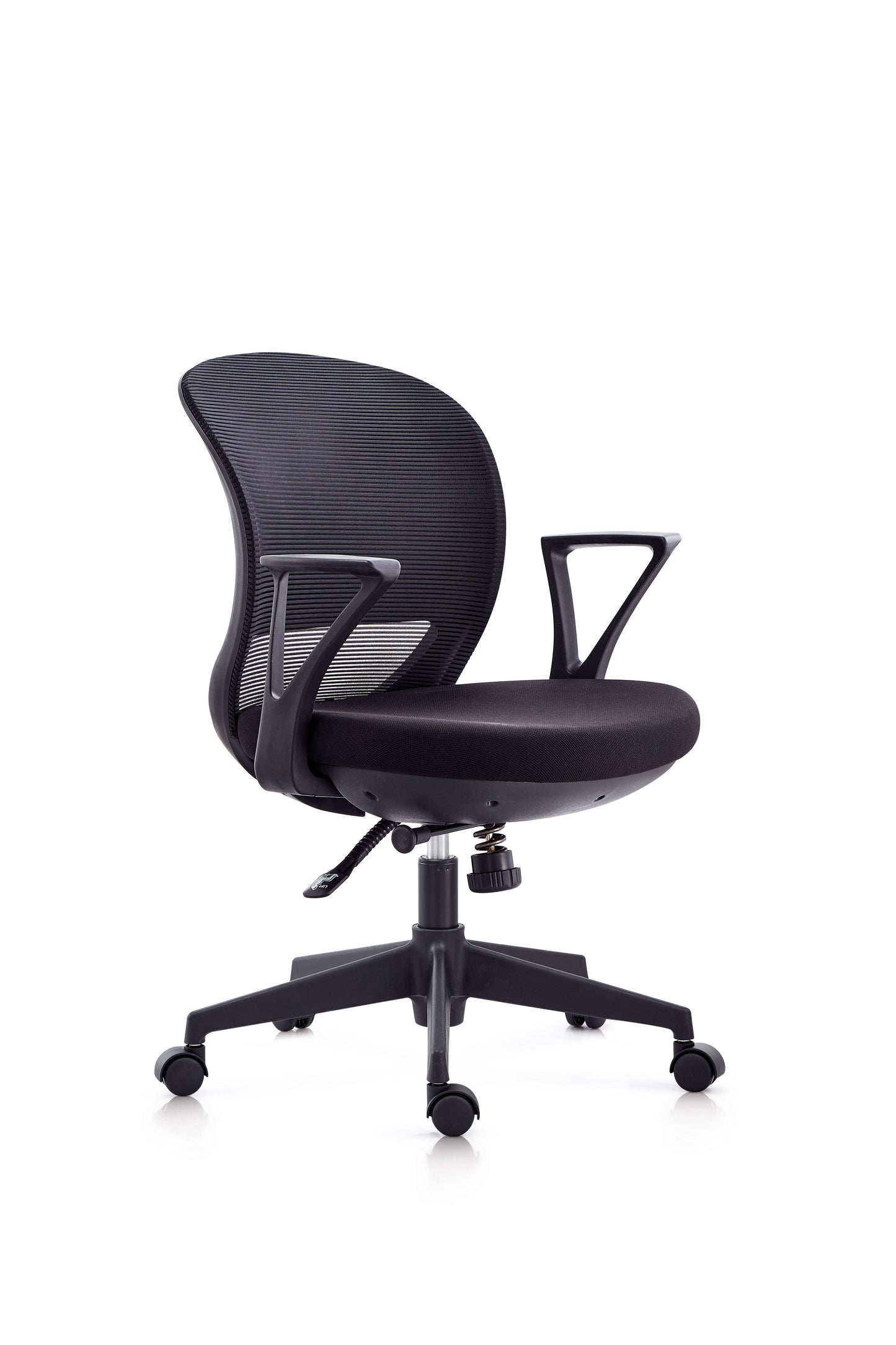 Mesh office chair with wheels