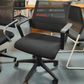 Mesh office chair with wheels