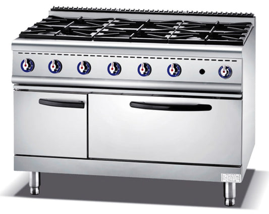 Gas 6 Burner Range