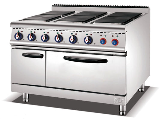 Electric 6 Hot Plate Cooker