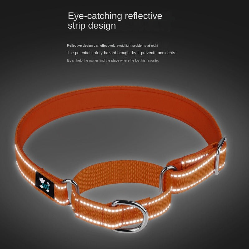 Figure 8 Dog Collar Nylon Comfortable Dog Collar Medium Large Reflective Pet Collar