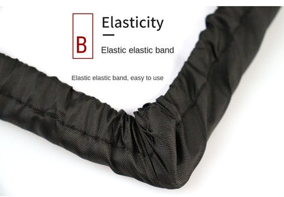 A Pair of Car License Plate Cover Thickened Dust Cover