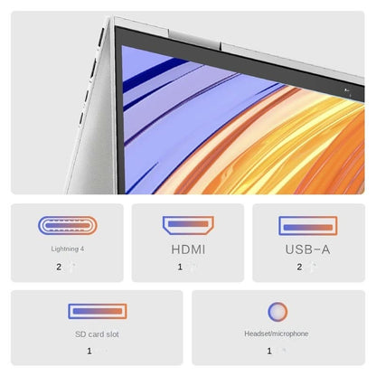 HP ENVY Ultra-thin and Light Notebook Computer i7-1260P Xe Sharp Torch HD Screen / flip Touch
